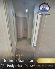 Jednosoban stan 40m2 - Podgorica - Podgorica (uži dio)