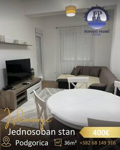 Jednosoban stan 31m2 - Podgorica - Podgorica (uži dio)