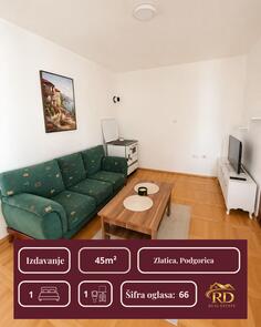 Jednosoban stan 45m2 - Podgorica - Podgorica (uži dio)
