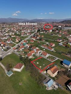 Građevinsko zemljište 739m2 - Nikšić - Kličevo