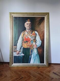 Prodajem umjetničku sliku "Kralj Nikola"