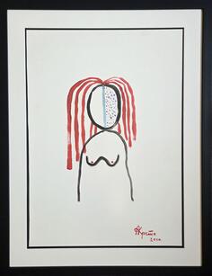 KRSTO ANDRIJAŠEVIĆ 2010. 70x50cm umjetnička lsika na prodaju
