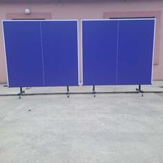 Prodajem stoni tenis sa reketima, lopticama, mrezom. KAO NOV!