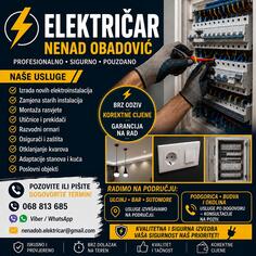 Profesionalni električar – Elektroinstalacije, kvarovi i adaptacije