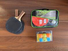 2 seta za stoni tenis – 4 reketa + loptice