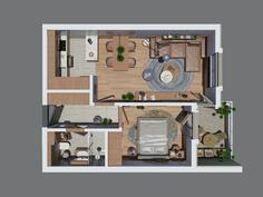 Jednosoban stan 49m2 - Podgorica - Zabjelo