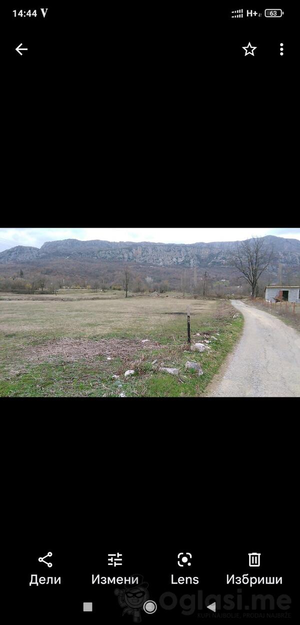 Poljoprivredno zemljište 2000m2 - Podgorica - Stijena