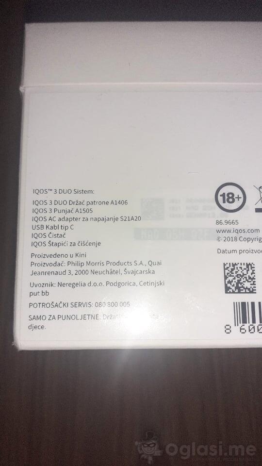 IQOS 3 DUO POTPUNO NOV 