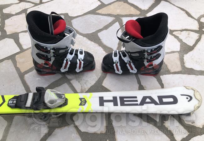 Skije Head i pancerice Technopro