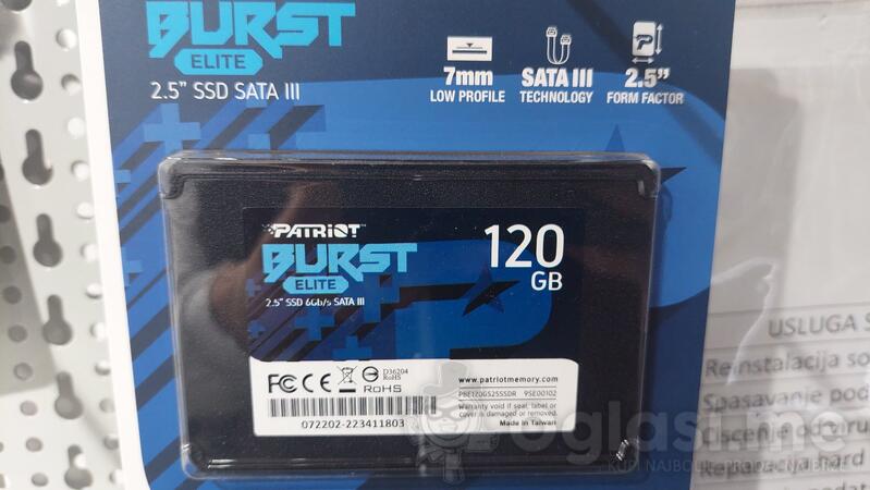 Patriot 120GB 2.5" - Interni