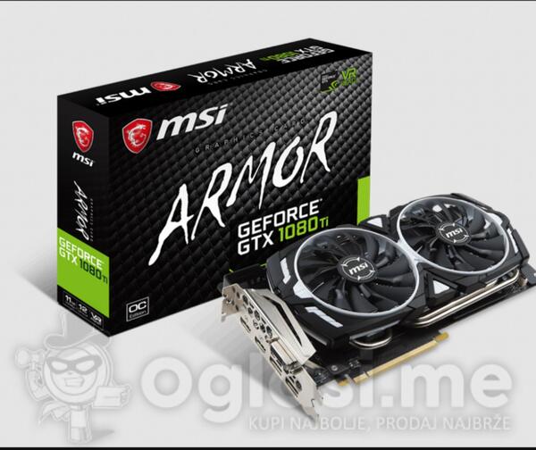 MSI GeForce GTX 1080 ti Armor 11 OC 11 GB GDDR5X