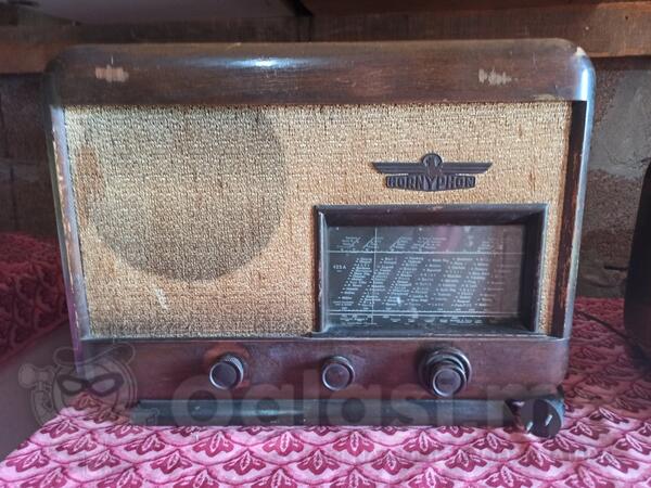 Veliki starinski radio Hornyphon Prinz 40