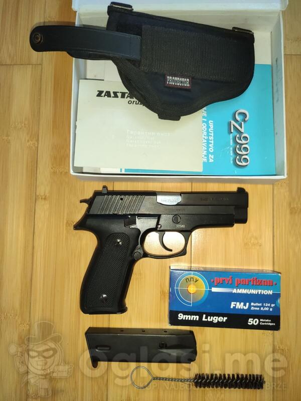 Pistolj Zastava CZ999, 9mm PARA