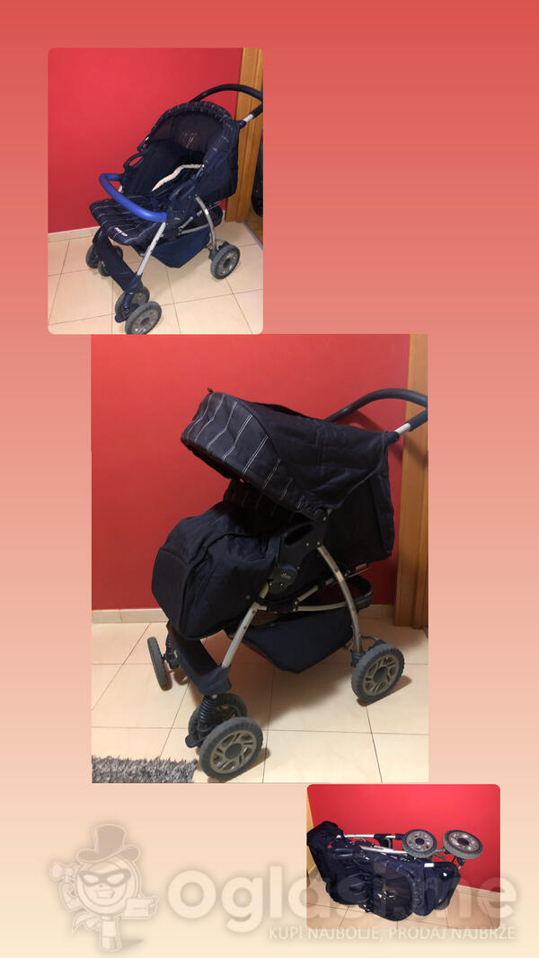 Chicco djecija kolica, nosiljka za bebu i djecije sjediste za auto