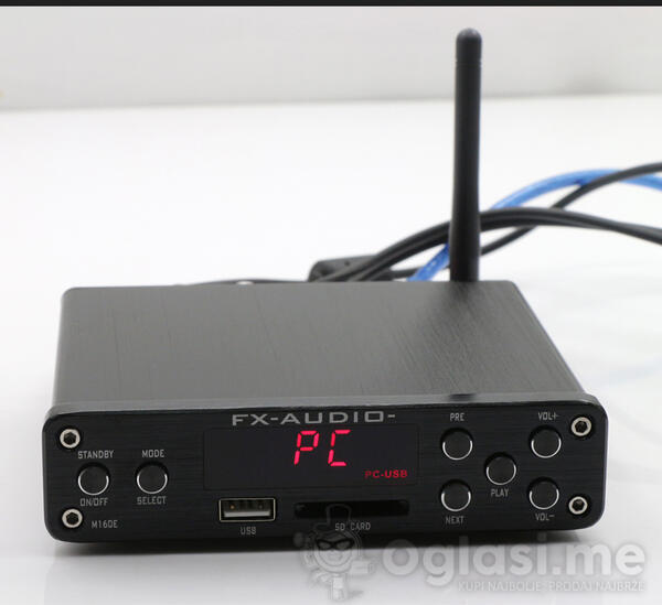 Pojacalo 160W FX-Audio M-160E Bluetooth@4.0 Digital Audio Amplifier & Loseless Player For APE/WMA/WAV/FLAC/MP3