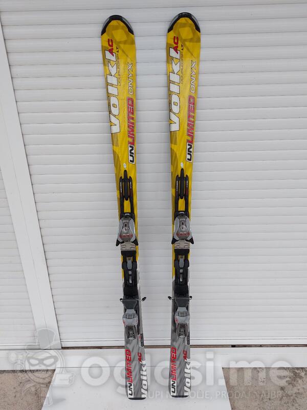 Skije Volkl Unlimited Onyx duzina 156cm radijus 13.6 slalomska skija za srednje skijase