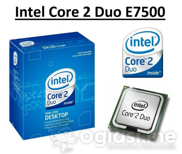 Intel - Core 2 Duo E7500 - 2,93GHz