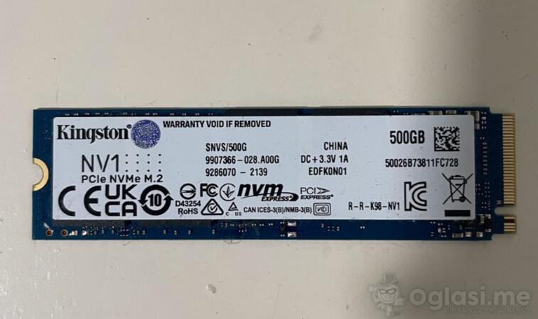 Kingston SNVS/500G 500GB Interni SSD disk