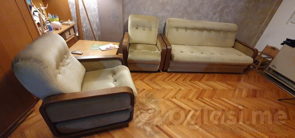 Garnitura trosjed i 2 fotelje