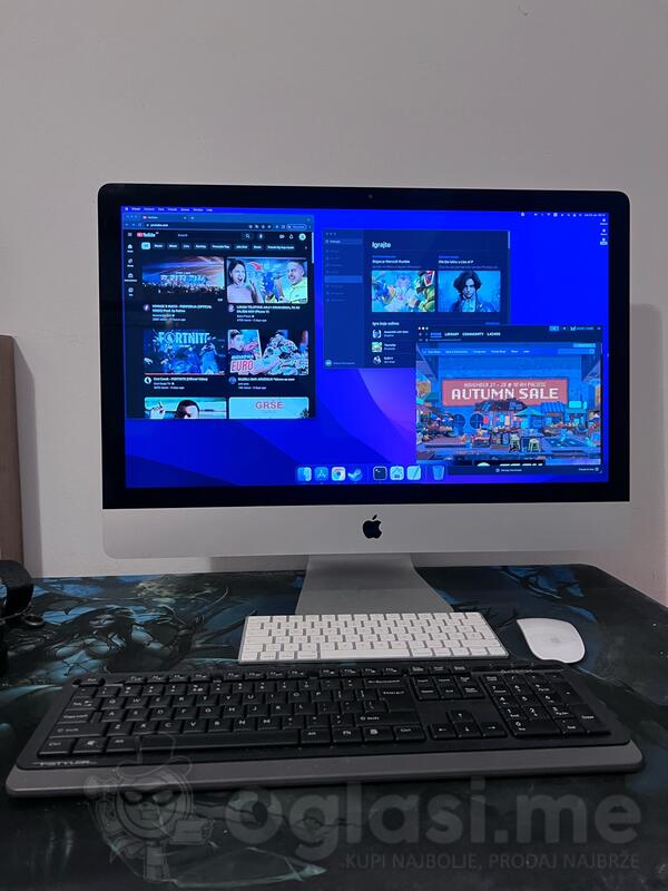 I mac - Intel i5 - 8GB GB DDR3 - SSD disk