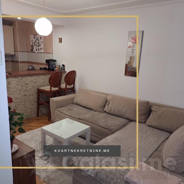 Jednosoban stan 40m2 - Podgorica - Iza Delte (1. Maj)