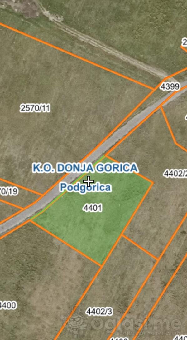Građevinsko zemljište 2706m2 - Podgorica - Donja Gorica