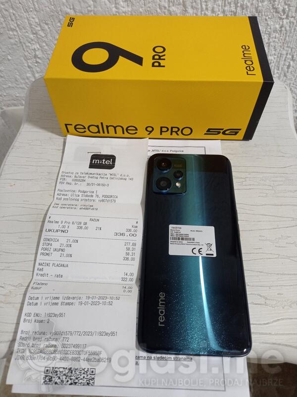 Realme - 9 Pro+ - 8GB / 128GB