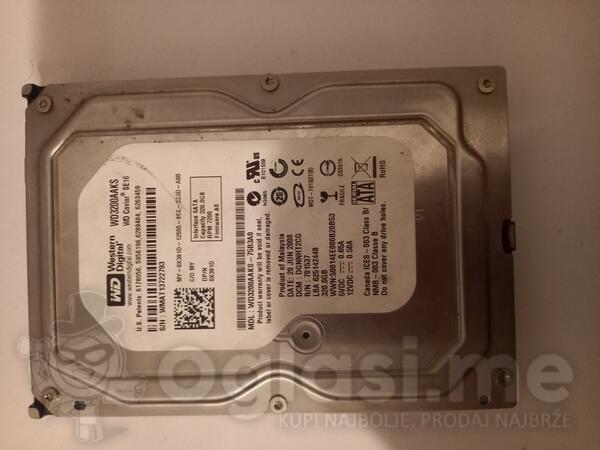 Western Digital 320GB  - Interni