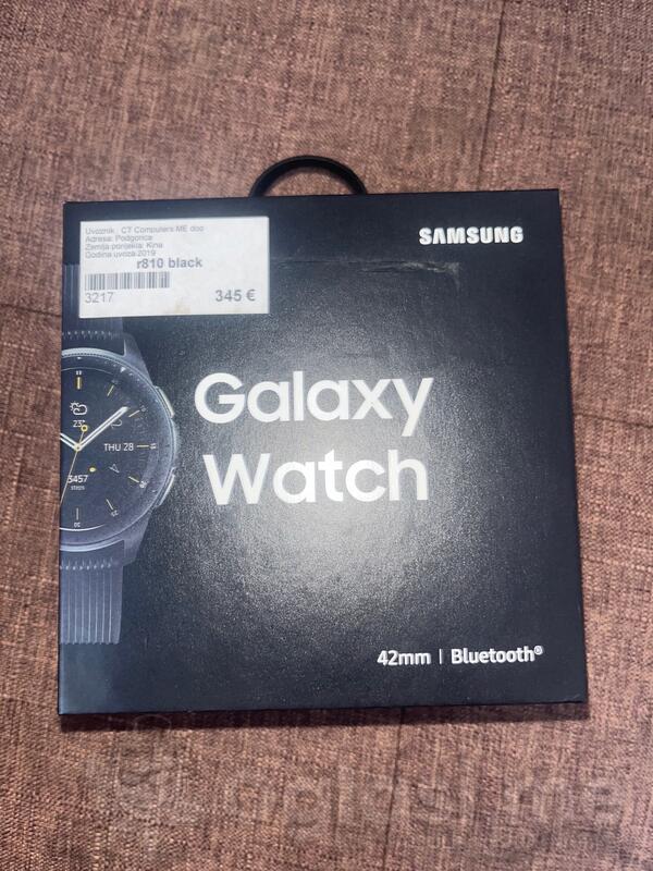 Samsung Galaxy Watch r810 black Unisex sat