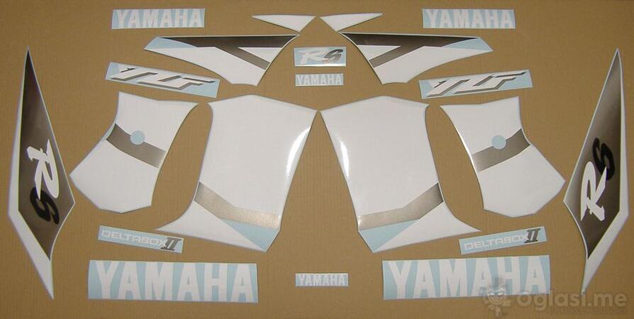 Naljepnice za motore Yamaha R6 2000