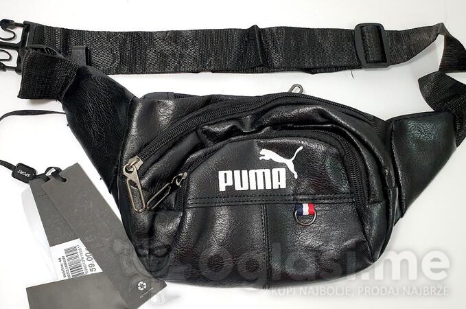 Muska kozna torbica oko struka 