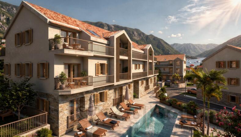 Jednosoban stan 49m2 - Kotor - Risan