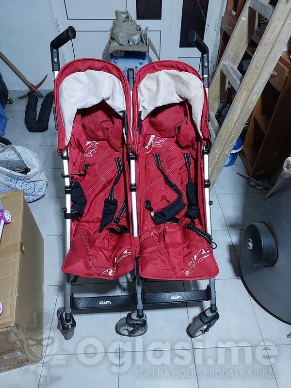 U dobrom stanju, kolica za dve bebe