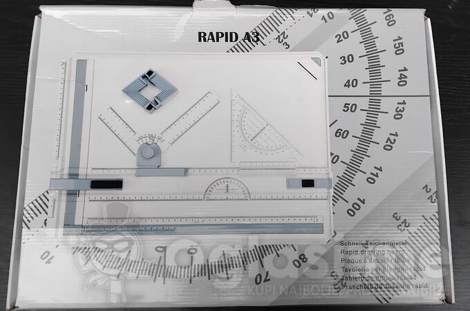  Tabla za tehničko crtanje A3 RAPID