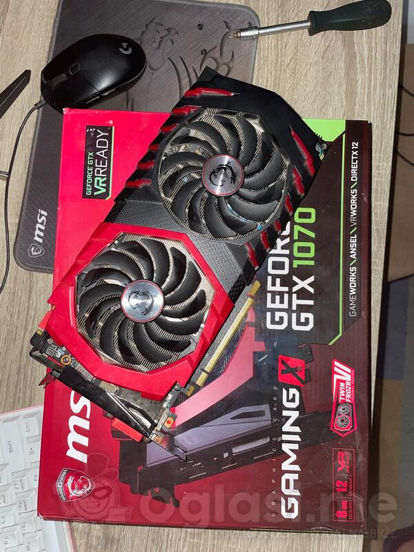 MSI Gtx 1070 8 GB