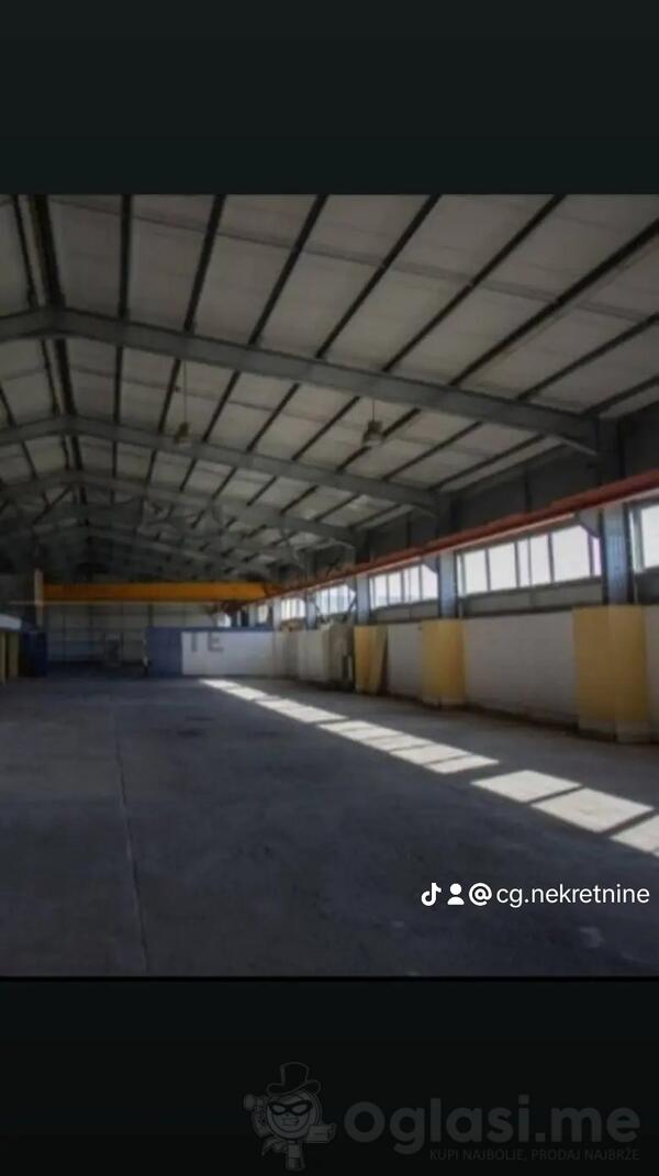 Magacin 1200m2 - Podgorica - Podgorica (uži dio)