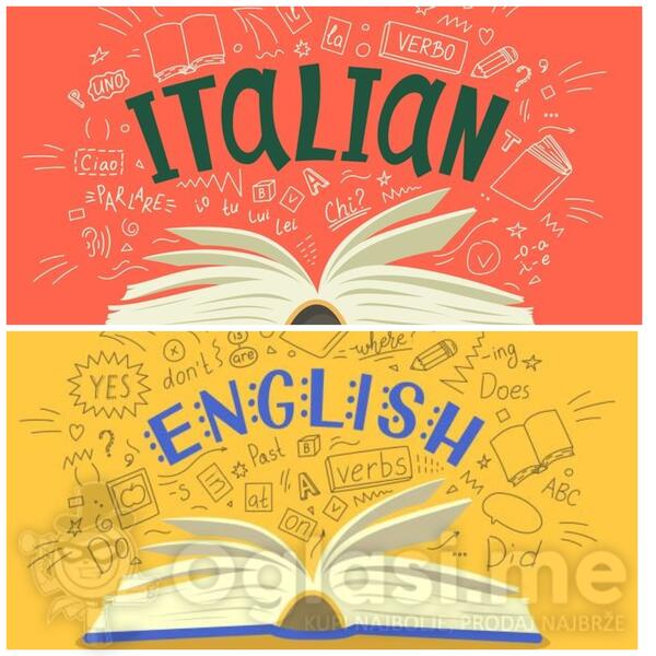 Časovi iz engleskog i Italijanskog jezika 