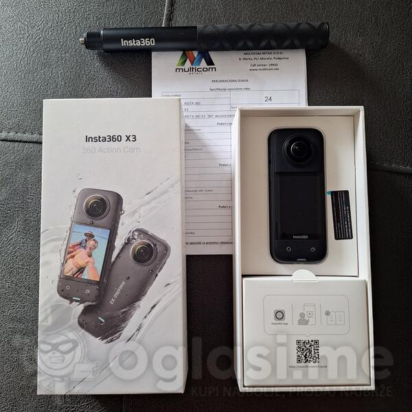 Ostalo Insta 360 X3 Video kamera