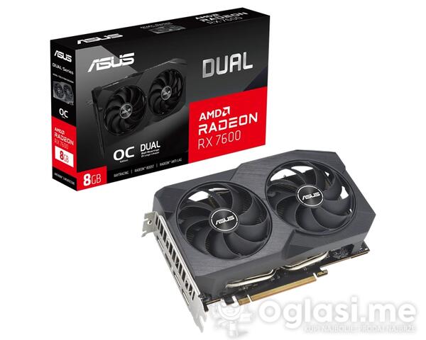 Asus RX7600  8 GB GDDR6