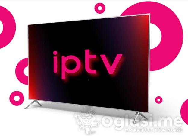 Iptv televizija! Iptv smart tv za 4 uredjaja!