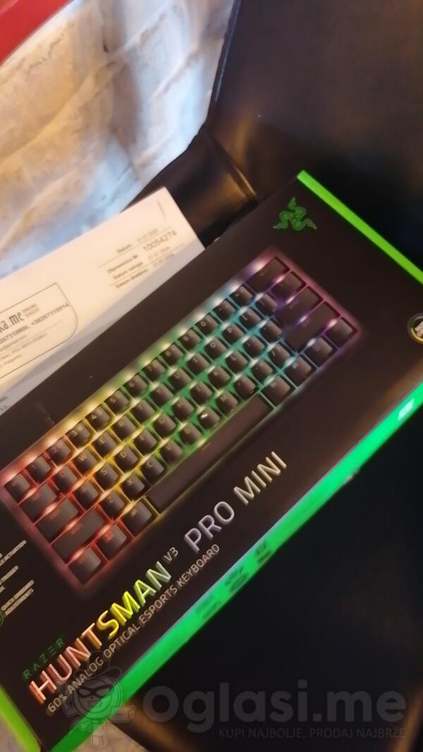 Razer tastatura Razer Huntsmant v3 Pro Mini - Gejmerska