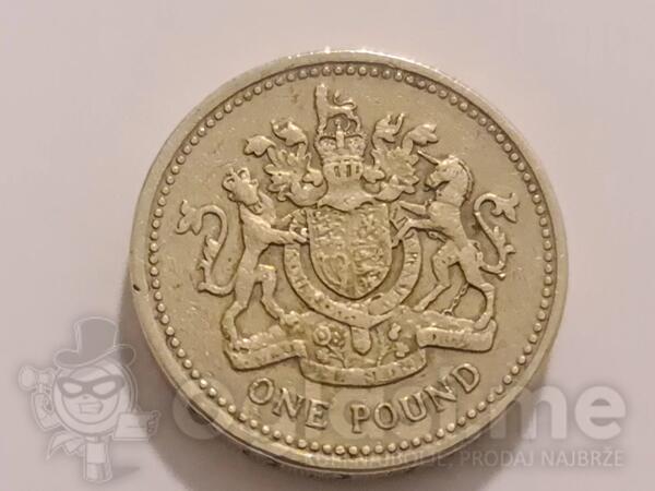 Elizabeth II - One Pound 1983