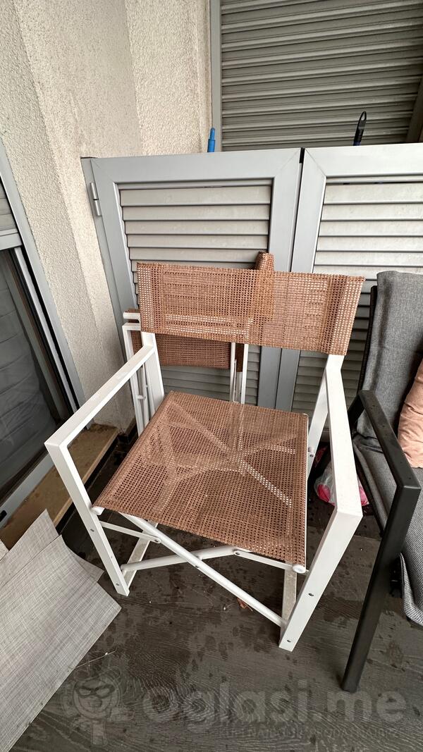 2 Sklopiva stolica NAGELSTI bijela - JYSK