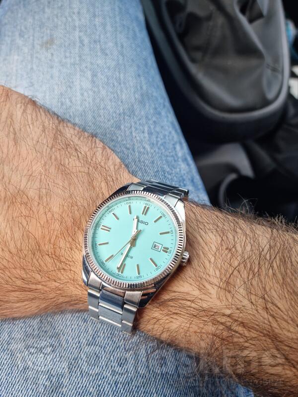 Casio - Tiffany blue Unisex sat