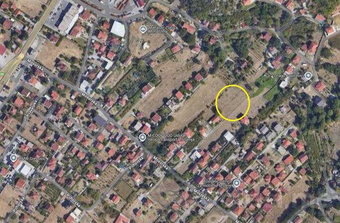 Građevinsko zemljište 1414m2 - Podgorica - Dajbabe