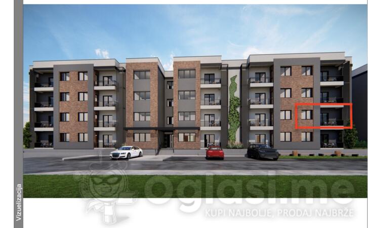 Jednosoban stan 49m2 - Podgorica - Zabjelo