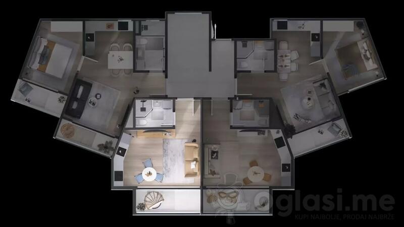 Garsonjera 28m2 - Tivat - > Okolina grada