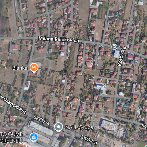 Građevinsko zemljište 3751m2 - Podgorica - Tološi