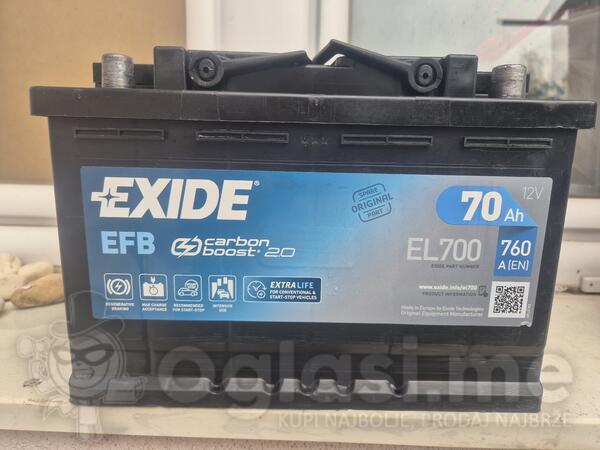 Akumulator Exide - 70 12V - 70 Ah