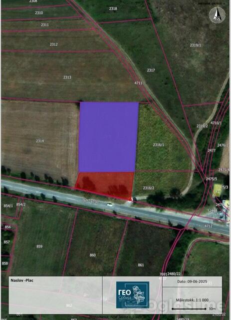 Građevinsko zemljište 3350m2 - Sokobanja - Sokobanja (uži dio)